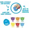 Carioca Teddy Bebek Crayons 12Li +1 Yaş