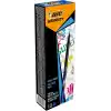 BIC Intensity Fine Liner İnce Uçlu Mavi Keçeli Kalem 12li Kutu, 0.4 mm İnce Kalınlıkta Uç, Su Bazlı Mürekkep