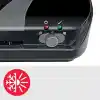 GBC Inspire+ A4 Evde Kullanım Laminatör, A4 Torbalar ve Daha Küçük, 1 Yıl Garanti, Siyah, 440207