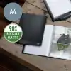 Leitz Recycle Sunum Dosyası A4 PP 40 siyah