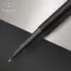 Parker IM Rollerball Kalem | Siyah PVD ile Mat siyah | Siyah Mürekkep Dolgulu İnce Nokta | Hediye Kutusu