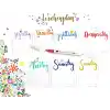 Pentel Brush Sing Pen Twin Çift Taraflı Fırça Uçlu Kalem ÇELİK MAVİSİ