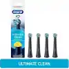 Oral-B iO Ultimate Clean Siyah Diş Fırçası Yedek Başlığı 4 Adet