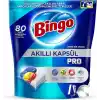 Bingo Akıllı Kapsül Pro Bulaşık Makinesi Deterjanı Tableti 80li