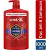 Old Spice Captain Erkekler için Duş Jeli ve Şampuan 1000 ml Ekstra-XL