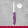 Victorinox Swiss Classic 11cm Tırtıklı Domates Bıçağı, Mor