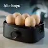 Philips Yumurta Pişirici 3000 Serisi, Aile Boyu 6 Yumurtaya Kadar (yumuşak, orta, sert, poşe), Kolay temizlenir, Poşe Tepsisi ve Yumurta Delici Aksesuarı, 400W Güç, Kompakt Tasarım (HD9137/91)