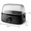 Philips Yumurta Pişirici 3000 Serisi, Aile Boyu 6 Yumurtaya Kadar (yumuşak, orta, sert, poşe), Kolay temizlenir, Poşe Tepsisi ve Yumurta Delici Aksesuarı, 400W Güç, Kompakt Tasarım (HD9137/91)