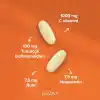 Ocean C Vitamini 1000 mg + Bioflavonoidler Antioksidan içeren Takviye Edici Gıda (1 x 30 tablet)