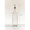 Paşabahçe Paşabahçe Homemade Metal Tıpalı Yağlık & Sirkelik, Şeffaf, 1 Litre