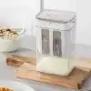 Yoğurt Süzme Kabı Süzme Yoğurt Yapma Aparatı Çelik Filtreli Evde Peynir Yoğurt Yapma Aparatı 2200 ML