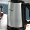 Otomatik Sıcak Tutma, 0.9L Cam Demlik, 1900W Güç, Paslanmaz Çelik Demlik, 1.8L Geniş Kapasiteli Dayanıklı Inox Taban (HD7350/00)
