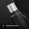 STANLEY Classic Legendary Vakumlu Termos 1.4 Litre - Siyah 2.0 | Paslanmaz Çelik