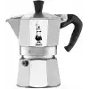 Bialetti - Moka Express: 3 Cups Ocak Üstü Espresso Pişirici - 130ml - Gümüş Renk - Alüminyum Gövde - Patentli Güvenlik Valfi - Tüm Ocak Türleri İçin Uygundur (İndüksiyon Hariç)