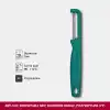Victorinox 6.0943.4 IOTA Tırtıklı Kenar Çift Taraf Yeşil Soyacak