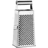 WMF Gourmet 4 Yüzeyli Rende, 8 x 24 cm, Paslanmaz Çelik, Cromargan® Yüksek Kaliteli Paslanmaz Çelik, Patates ve Sebze Rendesi, Bulaşık Makinesinde Yıkanabilir