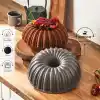 Karaca Cake Pro Dilimli Antrasit Döküm Kek Kalıbı