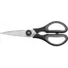 WMF Touch 21 cm Mutfak Makası, Tırtıklı Ağız, Cromargan® Yüksek Kaliteli Paslanmaz Çelik, Yumuşak Tutma Sapı, Siyah