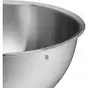 WMF Gourmet 4 Parça Paslanmaz Çelik Karıştırma Kabı Seti, 0,75 L - 2,75 L, Karıştırma Kabı, Salata Kasesi, Servis Kasesi, Cromargan®, Üst Üste Saklanabilir