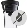 WMF Basic Cam Sürahi, 1,5 L, Silikon Kapaklı, Akıllı Kapak Teknolojisi Cromargan® Paslanmaz Çelik Kapak, Buz ve Meyve Tutucu Süzgeçli