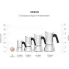 Bialetti - Venus: 4 Cups Ocak Üstü Espresso Pişirici - 170ml - Gümüş Renk - Paslanmaz Çelik Gövde - Patentli Güvenlik Valfi - Tüm Ocak Türleri İçin Uygundur (İndüksiyon Dahil)