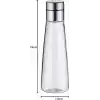 WMF De Luxe Yağ ve Sirke Şişesi, 500 ml, Yağ ve Sirke Dökme Şişesi, Cam Gövde, Cromargan® Yüksek Kaliteli Parlak Paslanmaz Çelik, Bulaşık Makinesinde Yıkanabilir