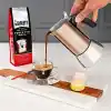 Bialetti - Venus: 6 Cups Ocak Üstü Espresso Pişirici - 235ml - Kahverengi, Gümüş Renk - Paslanmaz Çelik Gövde - Patentli Güvenlik Valfi - Tüm Ocak Türleri İçin Uygundur (İndüksiyon Dahil)