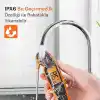 ThermoPro TP605W IPX6 Su Geçirmez, Katlanabilir Problu ve Arkadan Aydınlatmalı Ekranlı Anında Okunan Dijital Et ve Gıda Termometresi