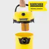 Kärcher Orijinal kartuş filtresi KFI 3310: 1 adet, 1 parça, Kärcher ıslak/kuru elektrikli süpürge ve elektrikli süpürge ile uyumlu, ürün numarası 2.863-303.0