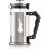 Bialetti - Preziosa French Press: Yaklaşık 350mL kapasiteli kahve hazırlayıcı - 18/10 Paslanmaz Çelik Gövde - Bulaşık Makinesinde Yıkanabilen Borosilikat Cam Sürahi - Paslanmaz Çelik Filtre Sistemi