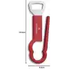 Victorinox PET şişe açacağı, paslanmaz, paslanmaz çelik, kırmızı