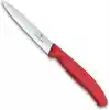 Victorinox 6.7701.C1 Swiss Classic 10cm Düz Soyma Bıçağı, Kırmızı