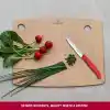 Victorinox 6.7701.C1 Swiss Classic 10cm Düz Soyma Bıçağı, Kırmızı