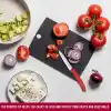 Victorinox 6.7701.C1 Swiss Classic 10cm Düz Soyma Bıçağı, Kırmızı