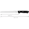 WMF Classic Line Ekmek Bıçağı, 34 cm, 21 cm Tırtıklı Bıçak Ağzı, Özel Bıçak Çeliği, Ergonomik Plastik Sap