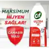 Cif Ultra Hijyen Jel Yüzey Temizleyici Çamaşır Sulu Katkılı Leke Çıkarıcı Yağ Çözücü 1500 ml