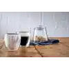 WMF Kult 2 Parça Çift Cidarlı Espresso Bardağı Seti, 80 ml, Isıya Dayanıklı Termal Cam, Yüzen Efektli Tasarım