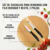 Victorinox 6.7793.2 Swiss Classic 2li 10cm Soyma Bıçağı Set, Siyah