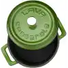 Lava Metal Döküm Mini Tencere, 10 cm, 0.35 L Hacim, Yeşil
