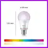Philips Smart Lighting LED Ampul A60 E27 100W Eşdeğer RGB - Google Home, Alexa, HomeKit ve Matter uyumlu