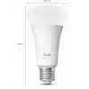 Philips Hue LED A67 lamba, beyaz ve renkli ambiyans, E27 duy, 11,8 W, tam spektrumlu ışık 1000 K-20000 K, 1600 lümen, kısılabilir, Alexa, Google Assistant ve Apple Home ile uyumlu, tekli paket
