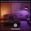 Philips Hue LED A67 lamba, beyaz ve renkli ambiyans, E27 duy, 11,8 W, tam spektrumlu ışık 1000 K-20000 K, 1600 lümen, kısılabilir, Alexa, Google Assistant ve Apple Home ile uyumlu, tekli paket