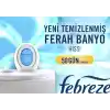Febreze Hava Ferahlatıcı Banyo Oda Kokusu Temiz Çarşaf Ferahlığı