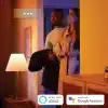 Philips HueWCA 9-75W Renkli Akıllı Ampul E27 Bluetooth Özellikli - 25.000 Saat Ampul Kullanım Ömrü