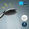 GROHE Vitalio Start 110 El Duşu, 1 Akışlı Yağmur Duşu, 110mm Yuvarlak Duş Başlığı, Kireç Önleyici Sistem, Krom, 27940001