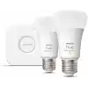 Philips HueWCA 9W E27 Renkli Akıllı Ampul 2li Başlangıç Seti