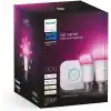 Philips HueWCA 9W E27 Renkli Akıllı Ampul 2li Başlangıç Seti