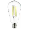 PANASONIC E27 FİLAMAN LAMBA ST64, SARI IŞIK 4W 470LM 2700K CLEAR