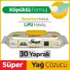 Sleepy Easy Clean Süper Yağ Çözücü Yüzey Temizlik Havlusu&Mendili 30 Yaprak 2li paket