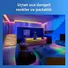 Philips Smart Lighting RGBIC LED Şerit 10 m (Type-C) - Google Home, Alexa, HomeKit ve Matter uyumlu